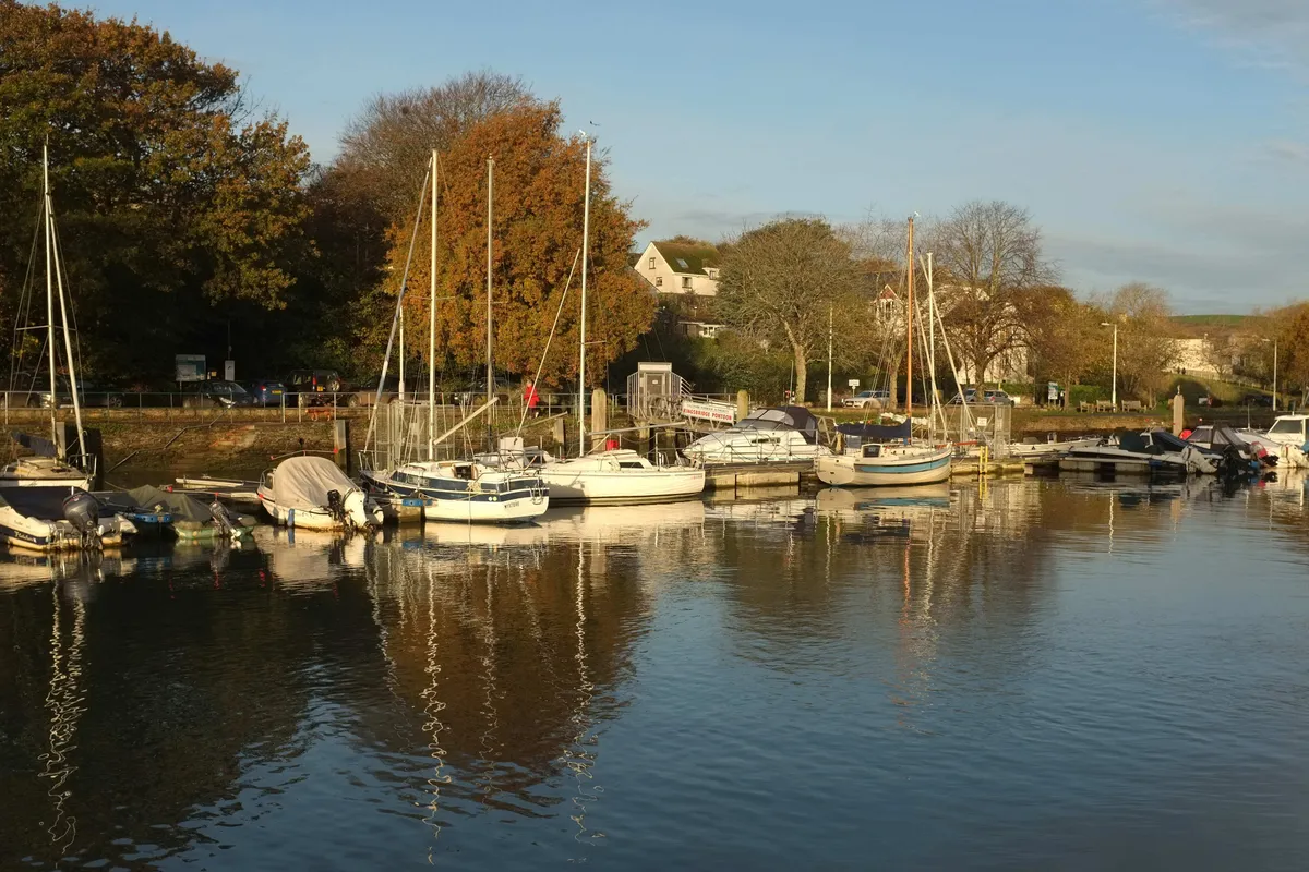 The quay at Kingsbridge at the head of the Kingsbridge Estuary